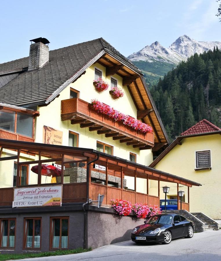 Gasthof Jaegerwirt Zederhaus Exteriér fotografie